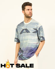 T-Shirt Men Chain Armani Exchange Camiseta
