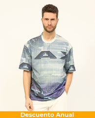 T-Shirt Men Chain Armani Exchange Camiseta