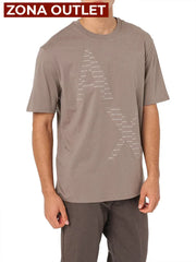 T-Shirt Men Driftwood Armani Exchange Camiseta