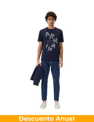 T-Shirt Men Navy Armani Exchange Camiseta