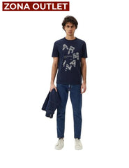 T-Shirt Men Navy Armani Exchange Camiseta