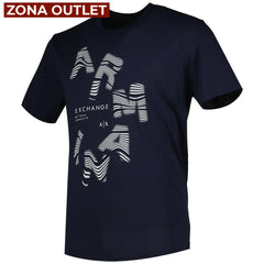 T-Shirt Men Navy Armani Exchange Camiseta