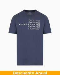 T-Shirt Men Navy Armani Exchange Camiseta