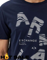 T-Shirt Men Navy Armani Exchange Camiseta