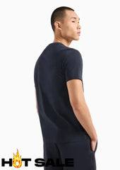 T-Shirt Men Navy Armani Exchange S Camiseta