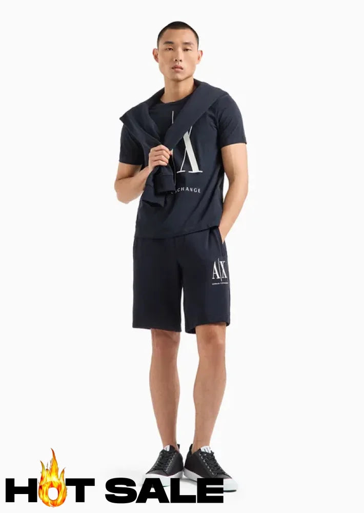 T-Shirt Men Navy Armani Exchange S Camiseta