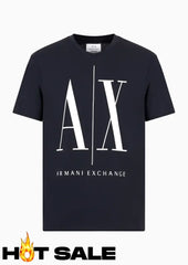 T-Shirt Men Navy Armani Exchange S Camiseta
