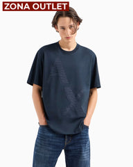 T-Shirt Men Navy Armani Exchange Camiseta