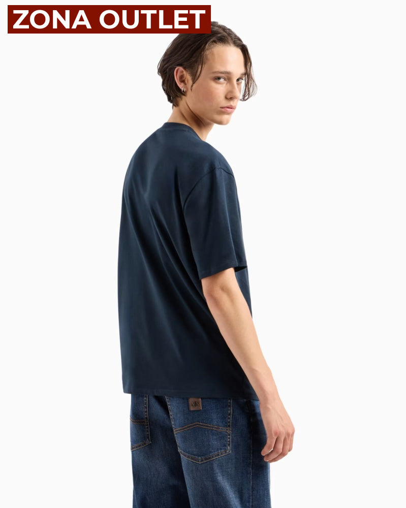 T-Shirt Men Navy Armani Exchange Camiseta