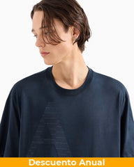 T-Shirt Men Navy Armani Exchange Camiseta
