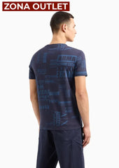 T-Shirt Men Night Sky Armani Exchange Camiseta