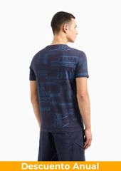 T-Shirt Men Night Sky Armani Exchange Camiseta