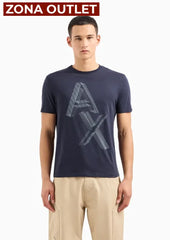 T-Shirt Men Night Sky Armani Exchange Camiseta