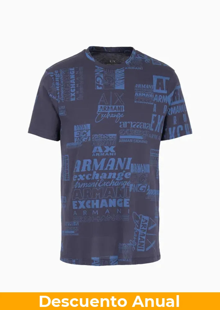 T-Shirt Men Night Sky Armani Exchange Camiseta