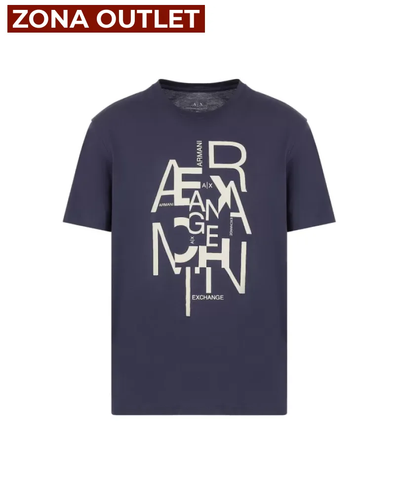 T-Shirt Men Night Sky Armani Exchange Camiseta
