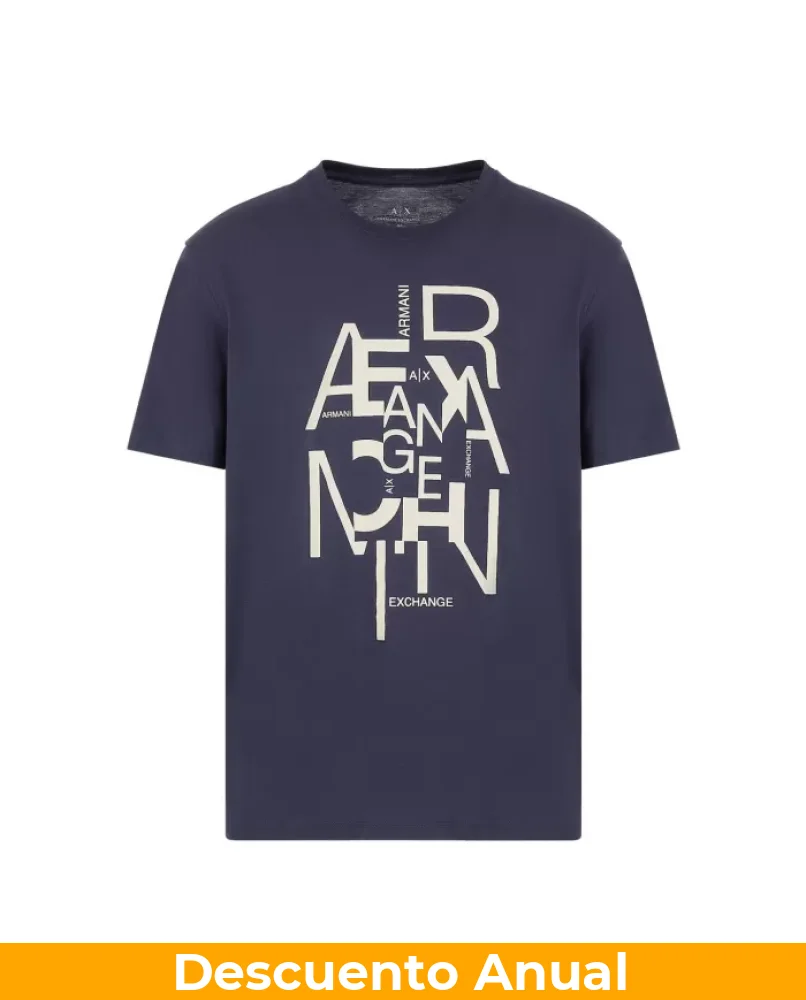 T-Shirt Men Night Sky Armani Exchange Camiseta