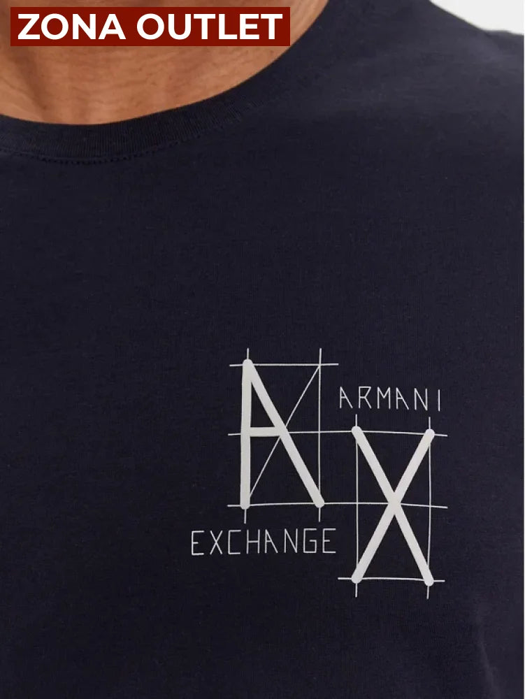 T-Shirt Men Night Sky Armani Exchange XXL Camiseta