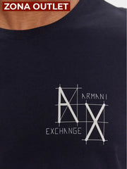 T-Shirt Men Night Sky Armani Exchange XXL Camiseta