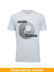 T-Shirt Men Off White Armani Exchange Camiseta