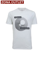 T-Shirt Men Off White Armani Exchange Camiseta