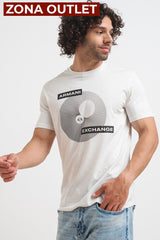 T-Shirt Men Off White Armani Exchange Camiseta