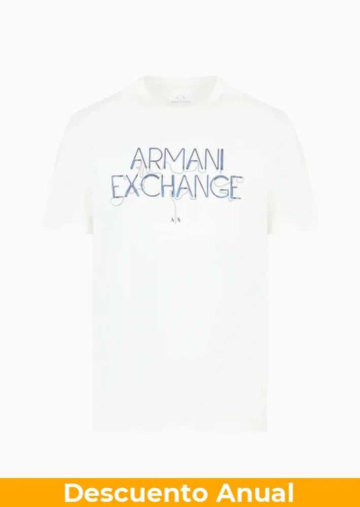 T-Shirt Men Off White Armani Exchange XXL Camiseta