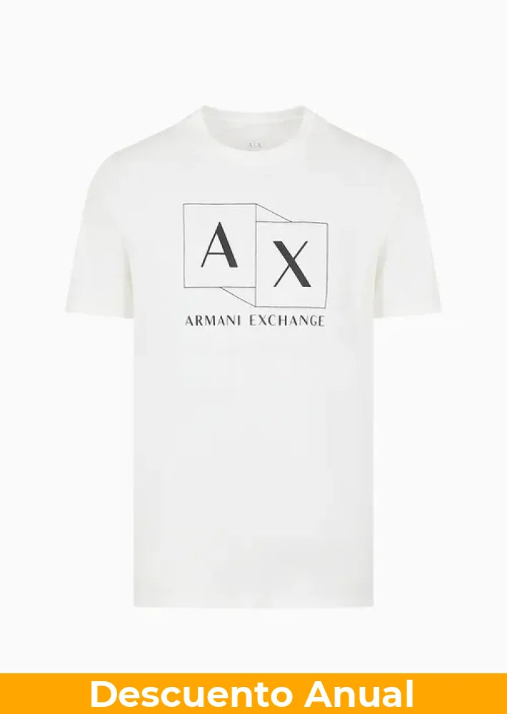 T-Shirt Men Off White Armani Exchange XXL Camiseta