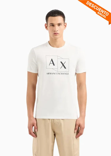 T-Shirt Men Off White Armani Exchange XXL Camiseta