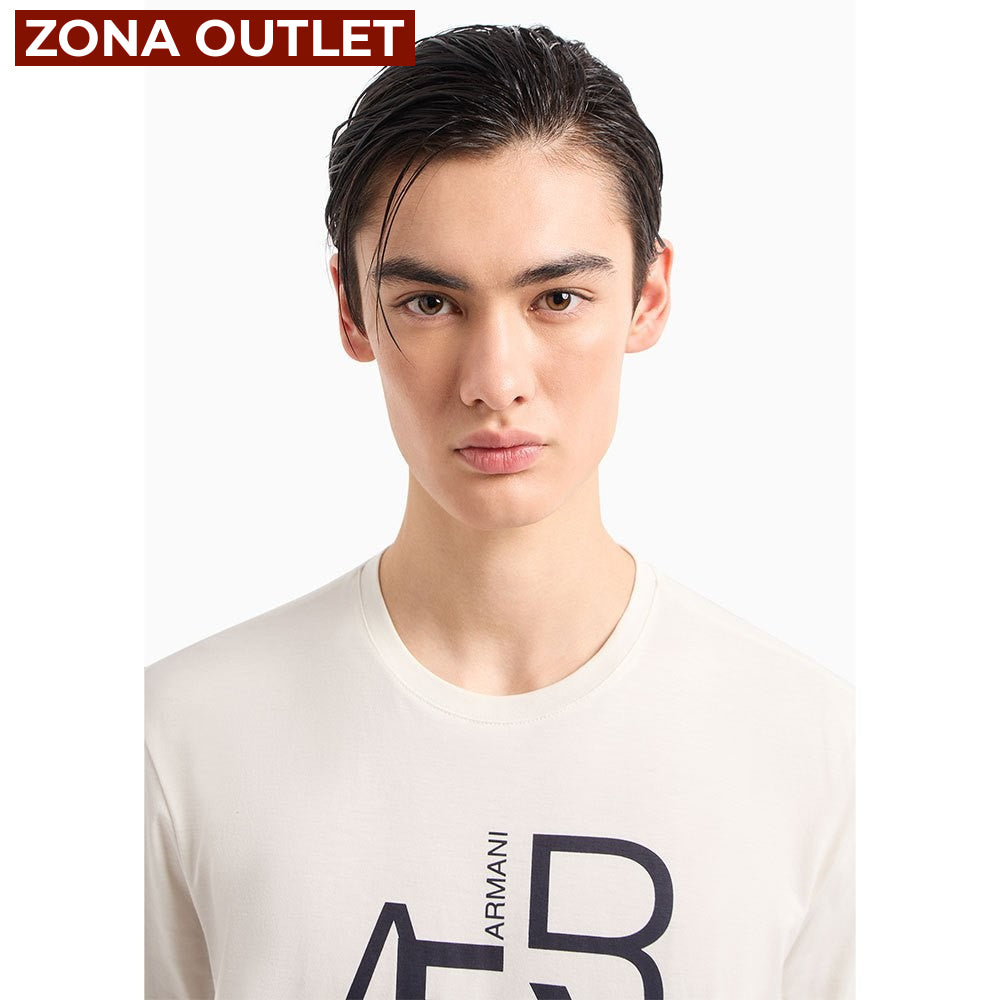 T-Shirt Men Off White Armani Exchange XXL Camiseta