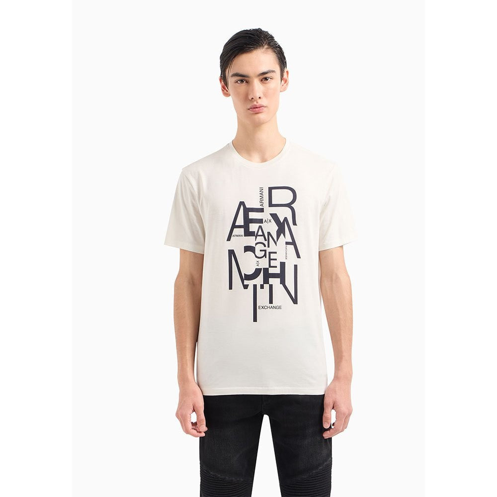 T-Shirt Men Off White Armani Exchange XXL Camiseta