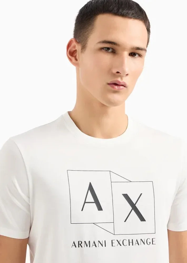T-Shirt Men Off White Armani Exchange XXL Camiseta