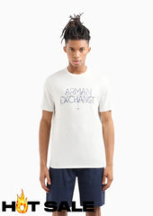T-Shirt Men Off White Armani Exchange XXL Camiseta