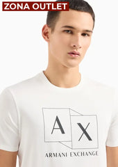 T-Shirt Men Off White Armani Exchange XXL Camiseta