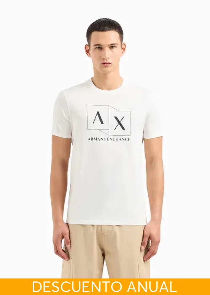 T-Shirt Men Off White Armani Exchange XXL Camiseta