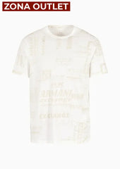 T-Shirt Men Off White Armani Exchange XXL Camiseta