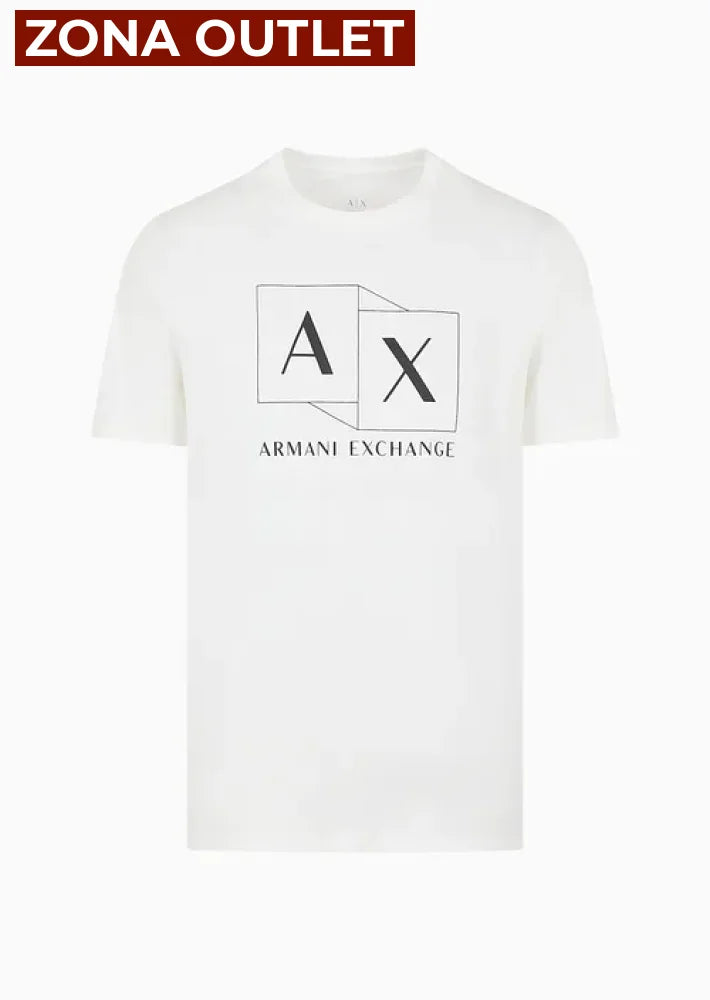 T-Shirt Men Off White Armani Exchange XXL Camiseta