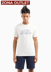 T-Shirt Men Off White Armani Exchange XXL Camiseta