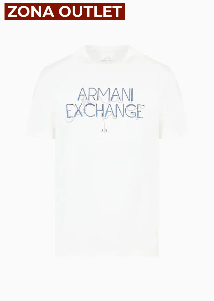 T-Shirt Men Off White Armani Exchange XXL Camiseta