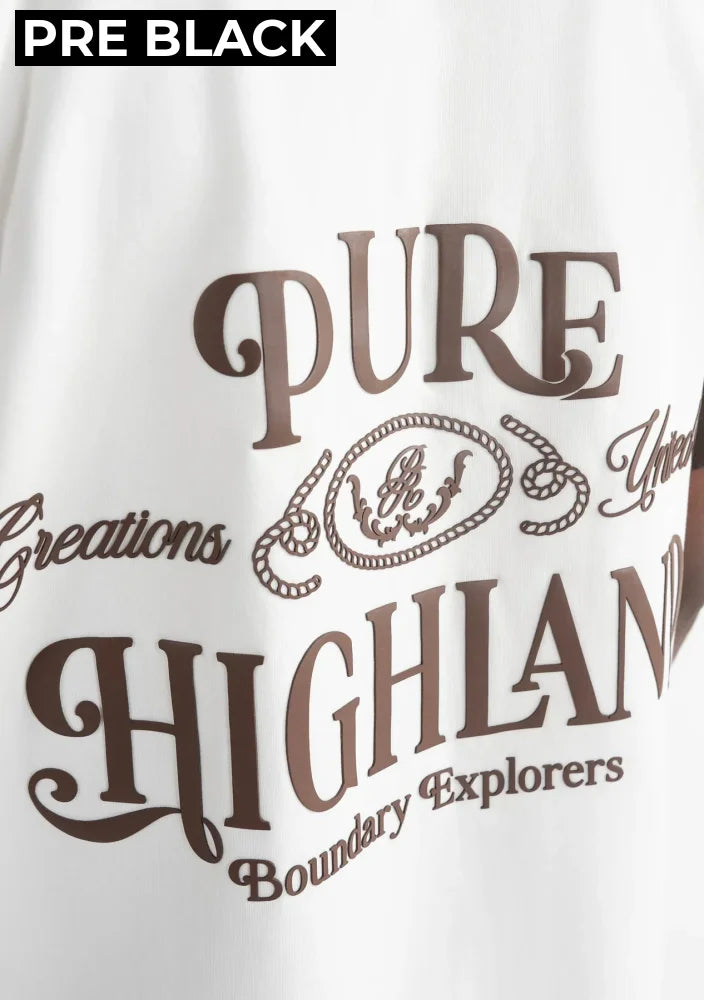 T-shirt Pure Ranglan Highland Camiseta