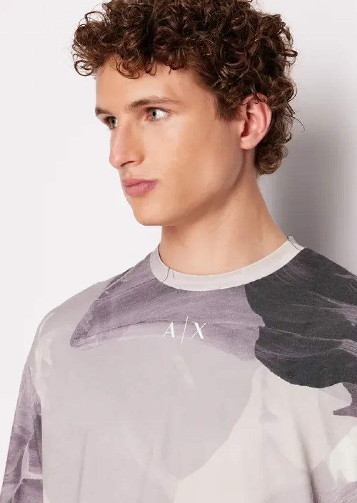 T-Shirt Men Safari Armani Exchange Camiseta