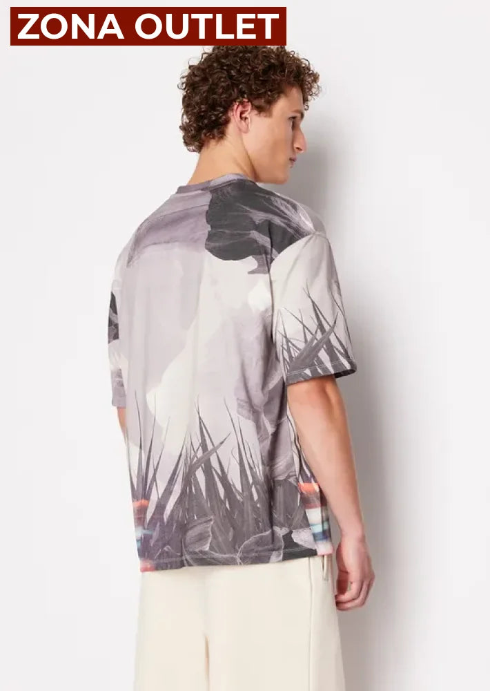 T-Shirt Men Safari Armani Exchange Camiseta