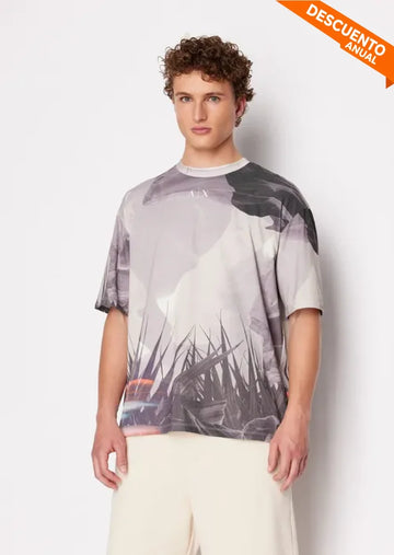 T-Shirt Men Safari Armani Exchange Camiseta