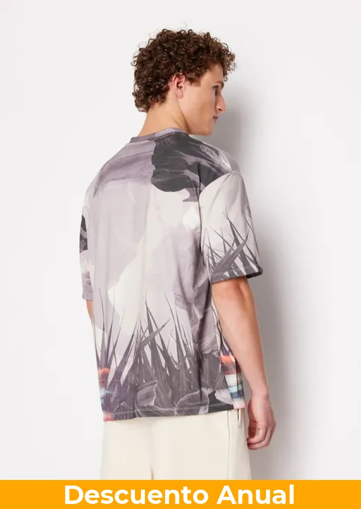 T-Shirt Men Safari Armani Exchange Camiseta