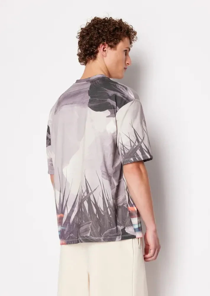 T-Shirt Men Safari Armani Exchange Camiseta