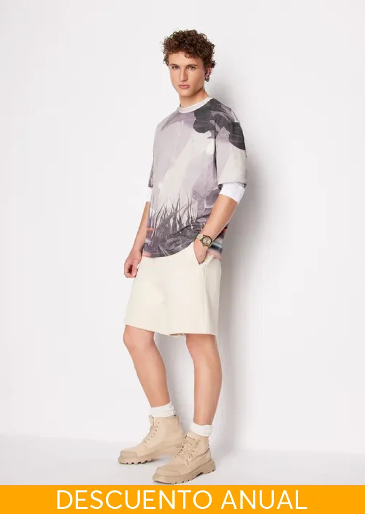 T-Shirt Men Safari Armani Exchange Camiseta