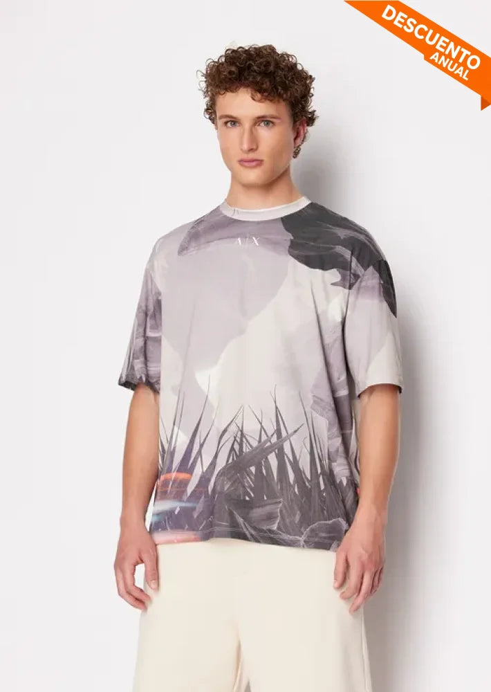 T-Shirt Men Safari Armani Exchange Camiseta