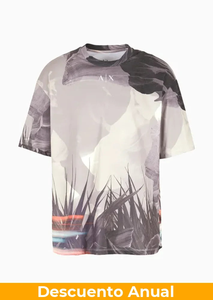 T-Shirt Men Safari Armani Exchange Camiseta