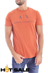 T-Shirt Men Sun Baked Armani Exchange Camiseta