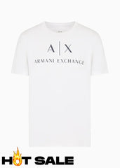 T-Shirt Men White Armani Exchange Camiseta