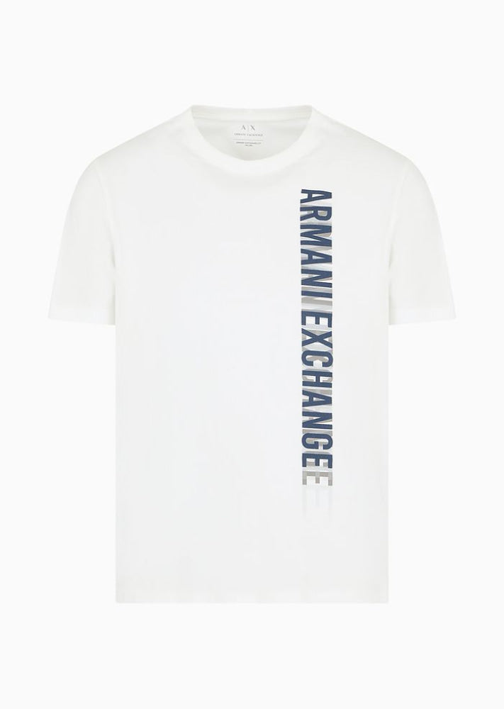 T-Shirt Men White Armani Exchange Camiseta